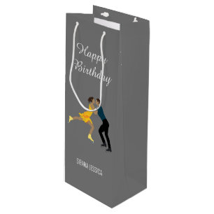 Sacola Para Vinho Patinação de Figura
