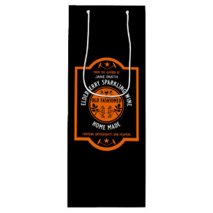 Sacola Para Vinho Peça de Morango de Morango Personalizada