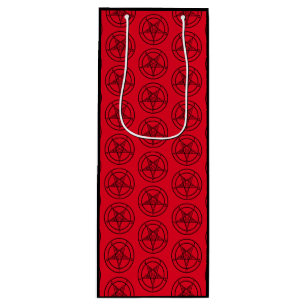 Sacola Para Vinho Pentagrama do Baphomet