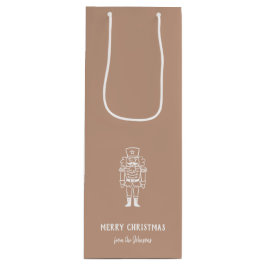 Sacola Para Vinho Personalized Family Name Merry Christmas Prince