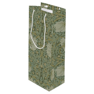 Sacola Para Vinho Pimpernel por William Morris Têxtil Floral Vintage