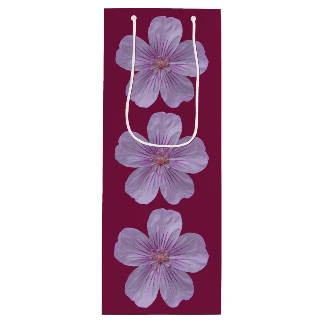 Sacola Para Vinho Pineywoods Geranium nº 1 (Frente)