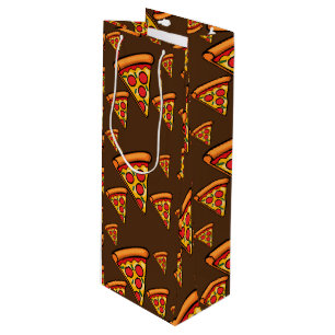 Sacola Para Vinho Pizza Friday Design - Saco do presente - Vinho