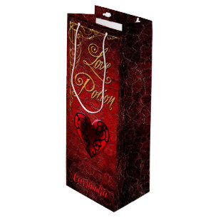 Sacola Para Vinho Poção do Amor por Gótico Whimsso