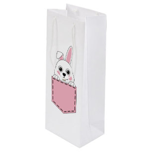 Sacola Para Vinho Pocket Pet Bunny