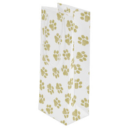 Sacola Para Vinho Porcas, Patas-Cachorros, Patas Douradas