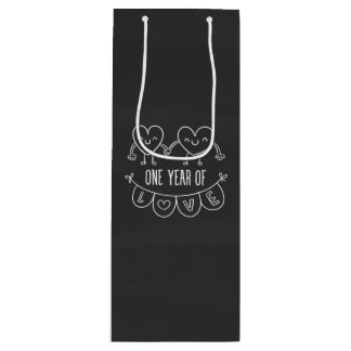 Sacola Para Vinho Presente no aniversário de 1rua para sua bolsa de