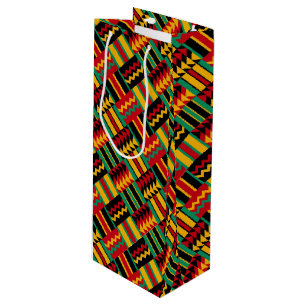 Sacola Para Vinho Preto vermelho do verde amarelo do orgulho