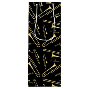 Sacola Para Vinho Professor de Bandas Musical de Trombone