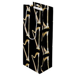 Sacola Para Vinho Professora de Música Musical Harp