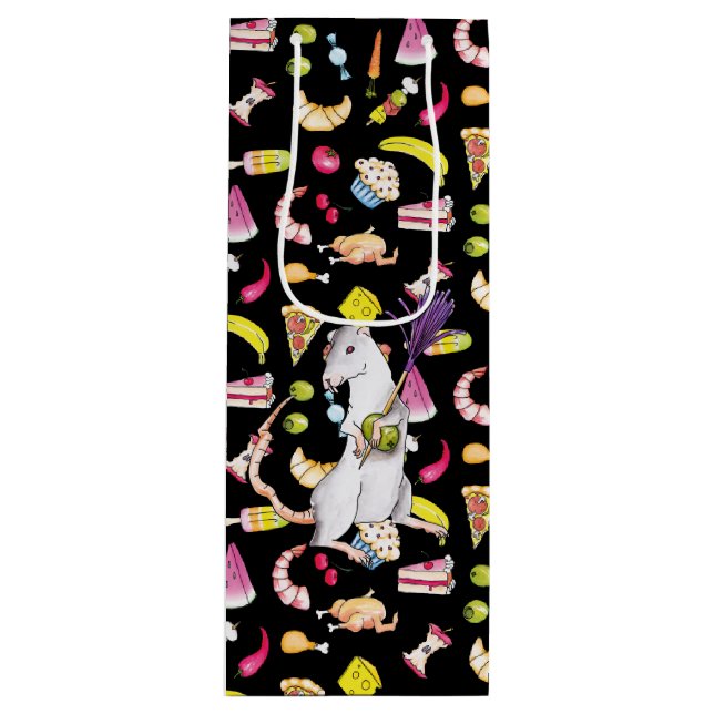 Sacola Para Vinho Rato (Frente)