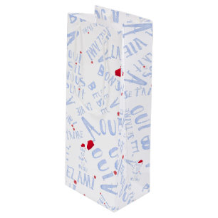 Sacola Para Vinho Red Beret Wine Oui Oui bonjour lavie presente Wine