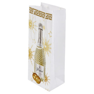 Sacola Para Vinho Sac Cadeau Champagne