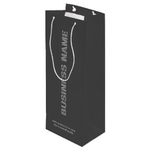 Sacola Para Vinho Saca de Papel de Vinho Minimalista Moderno Com Nom