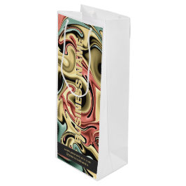 Sacola Para Vinho Saca de Papel de Vinho Personalizada para Marca Co