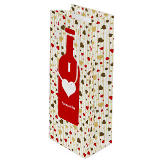 Sacola Para Vinho Saca o Seu Coração Bolsa de Presente de Vinho