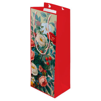 Sacola Para Vinho Saca-Rolhas de Vinho Rose & Romance