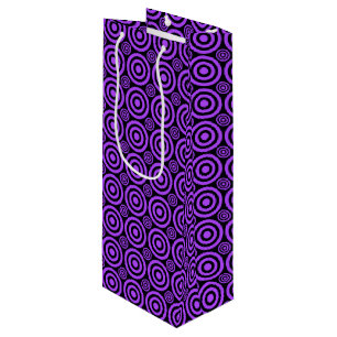Sacola Para Vinho SACO DE OFERTA, Púrpura-Preta
