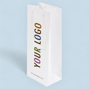Sacola Para Vinho Saco de Papel Personalizado para Vinho com Logotip