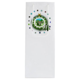 Sacola Para Vinho Saco de Presente das Estrelas da Floresta