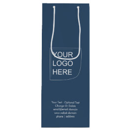 Sacola Para Vinho Saco de Presente de Vinho com Logo em Cor da Tendê