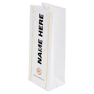 Sacola Para Vinho Saco de Presente de Vinho em Papel com Logotipo Pe