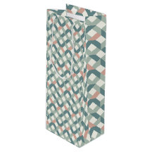 Saco de Presente Geométrico Moderno para Quilômetr