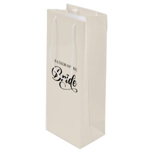 Sacola Para Vinho Saco de Presente para Pai da Noiva no Casamento