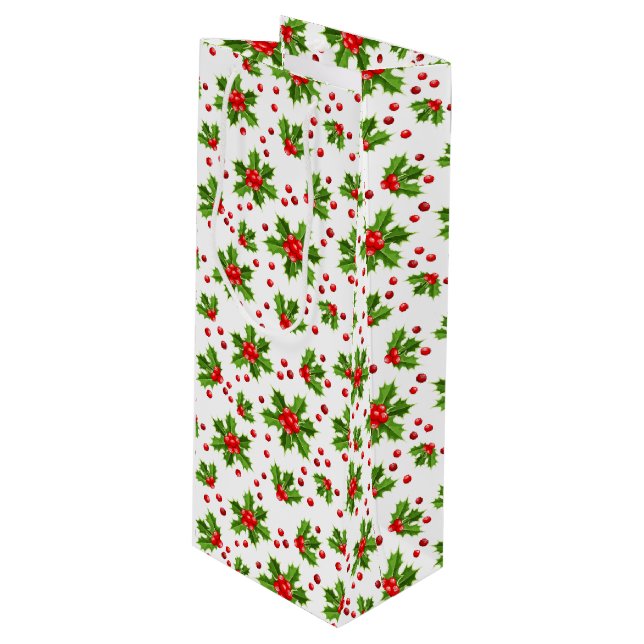 Sacola Para Vinho Saco de presentes de férias (Frente inclinada)