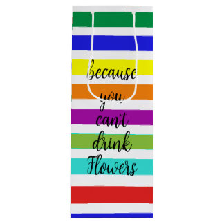 Sacola Para Vinho Saco de vinho com várias cores, em tiras