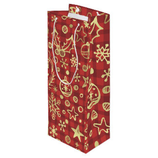 Sacola Para Vinho saco de vinho de Natal