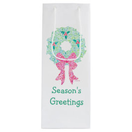 Sacola Para Vinho Saco de Vinho Feriado