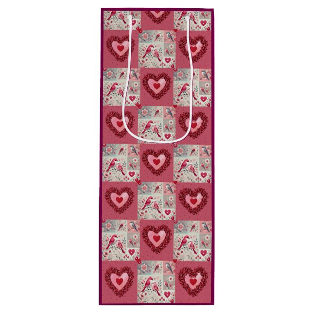 Sacola Para Vinho Saco do Presente (Frente)