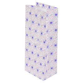 Sacola Para Vinho Saco do Presente - Círculos de Estrelas