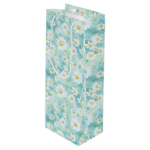 Sacola Para Vinho Saco do Presente de Impressão Floral