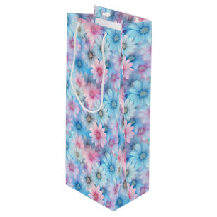 Sacola Para Vinho Saco do Presente de Impressão Floral