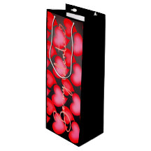 Saco do presente do namorados - Corações