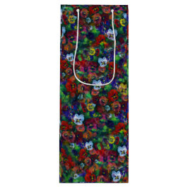 Sacola Para Vinho Saco Pansy Gift (vermelho)