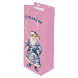 Sacola Para Vinho Santa Wine Gift Bag