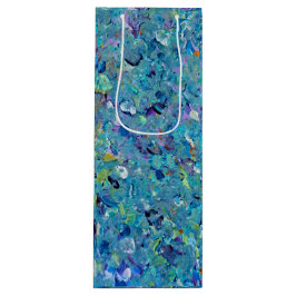Sacola Para Vinho Santorini Seaglass Wine Gift Bag