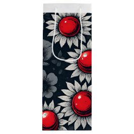 Sacola Para Vinho Scarlet Snow Night Garden