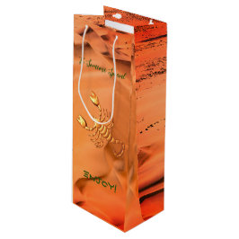 Sacola Para Vinho Scorpia Birthday Diversão -