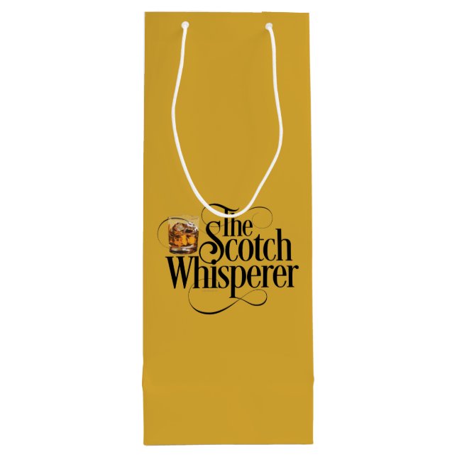 Sacola Para Vinho Scotch Whisperer Wine Gift Bag (Verso)