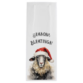 Sacola Para Vinho Seasons Bleatings Quirky Shep Christmas