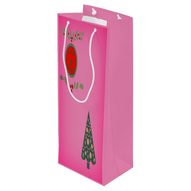 Sacola Para Vinho Seasons Saudações Impostas por uma Fronteira Livre (Verso inclinado)