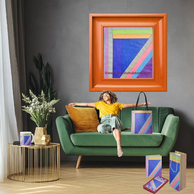 Sacola Para Vinho Sete (Get the full “Seven” collection at: https://bit.ly/SmartArtZazzle)