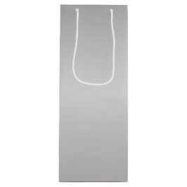 Sacola Para Vinho Sinos De Prata Metálicos