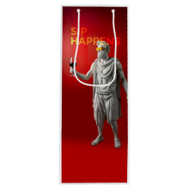 Sacola Para Vinho Sip Happens Wine Bag