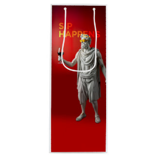 Sacola Para Vinho Sip Happens Wine Bag