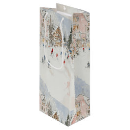 Sacola Para Vinho skiiers 2